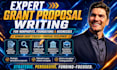 research and write persuasive grant proposal, apply for grant, funding, 501c3