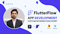 build flutterflow low code mobile app from figma