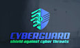 make crypto coin cyber security tech and technology logo design