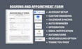 setup booking and appointment forms doodle amelia acuity calendly booksy bookeo