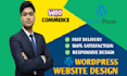 create responsive wordpress website design and development