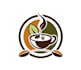 design popular cafe tea logo