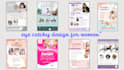 elegant eye catching flyers for womens