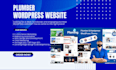 build professional plumber wordpress website development