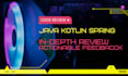 review java, kotlin spring boot code