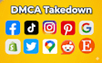 takedown harassing defaming report from youtube,tiktok,instagram,reddit, by dmca