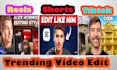 do your instragam reels, tiktok video, youtube shorts and long video