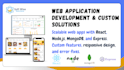 do website, software development, web application backend, front end, fix bugs