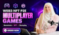 develop web3 crypto p2e game 2d and 3d