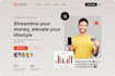 develop fintech landing page fintech website web3  website