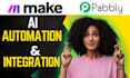 make automation make com integromat  make com automation slack notion