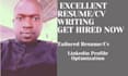 write a professional resume and CV