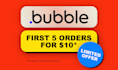 be your bubble io developer for saas or mvp websites