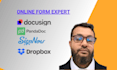 create fillable interactive pdf template docusign adobe sign