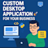 build a desktop software for inventory, pos, or custom use