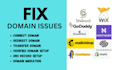 fix, connect, transfer migrate your odmain, dns,  SSL issue, email issues