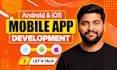 develop cross platform ios and android mobile app react native and flutter