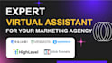 your full time expert agency VA vendasta gohighlevel clickfunnels kajabi