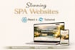 create a stunning spa website with react and tailwind