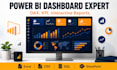 create interactive power bi dashboards and reports