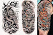 create japanese or oriental tattoo design for you