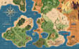 make your fantasy map for rpg, novels and games