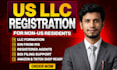 register your US llc and get ein for you