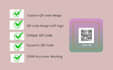 create a professional qr code design with your logo