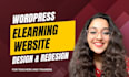 build elearning platform and online course website, lms website using learndash