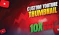 design the best youtube thumbnail