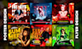 design eye catching party posters, custom event flyer design