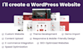create a wordpress website for your business