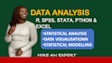 do statistical data analysis in r, spss, stata, python
