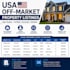 provide USA off market property listing with mailing address