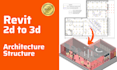 do revit architecture projects from PDF, dwg