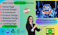 create wordpress sales funnel , sales page , product landing page , suqeeze page