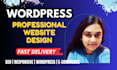 design professional wordpress websites, blogs, and one page sites for your niche