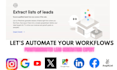 be your phantombuster guru for automate workflows