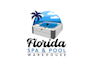make a modern spa and pool logo design serenity style