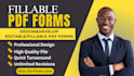 create fillable pdf form or design your pdf form