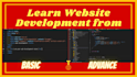 be your web development tutor in HTML CSS javascript and react js