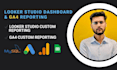 create and fix looker studio or google data studio dashboard