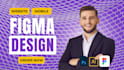 create responsive figma website design, blog or website developmen create