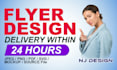 trendy business flyer design