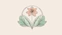 design a custom feminine, and botanical boho logo design