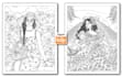 draw custom adult coloring book page for kdp