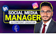 be your social media manager and personal assistant
