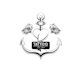 design pictorial genius skull tattoo logo