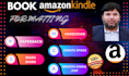 do amazon kindle ads, book publishing, book editing