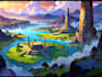 fantasy landscape art concept lost civilizations